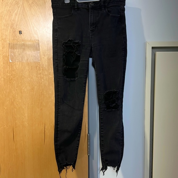 Black American eagle jeans - Picture 2 of 2
